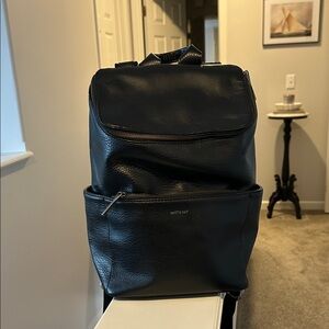 Matt & Nat Black Purse Backpack